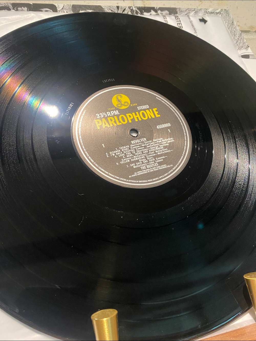 The Beatles ‘Revolver’ Vinyl Record. Reissue - Picture 3 of 4